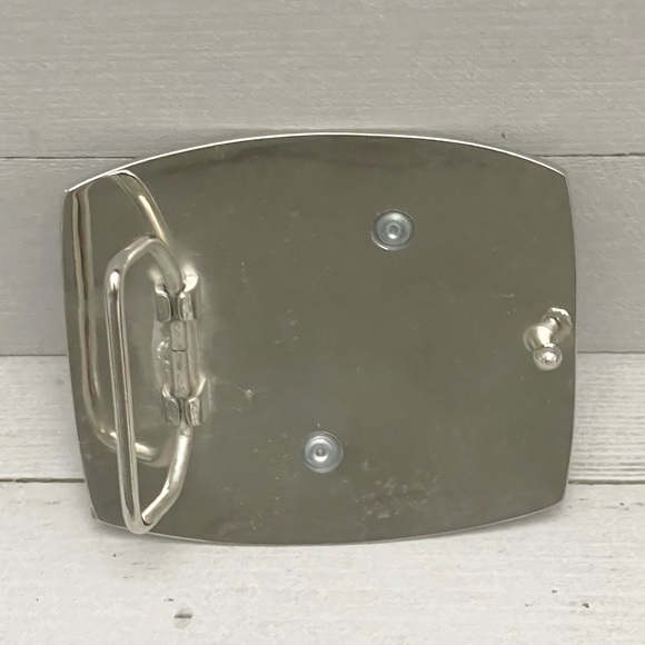 Silver Tone Initial “J” Belt Buckle - Picture 2 of 2